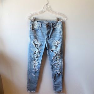 American Eagle Super Stretch High Waisted Jeans